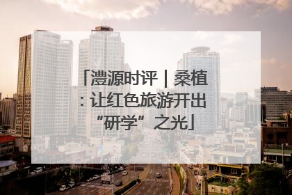 澧源时评｜桑植：让红色旅游开出“研学”之光
